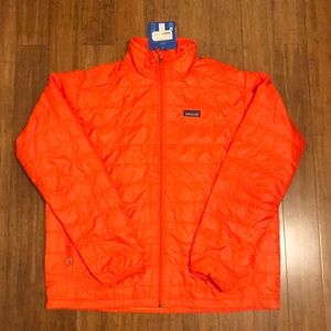 NWT Patagonia Nano-Puff Jacket, Orange - XL